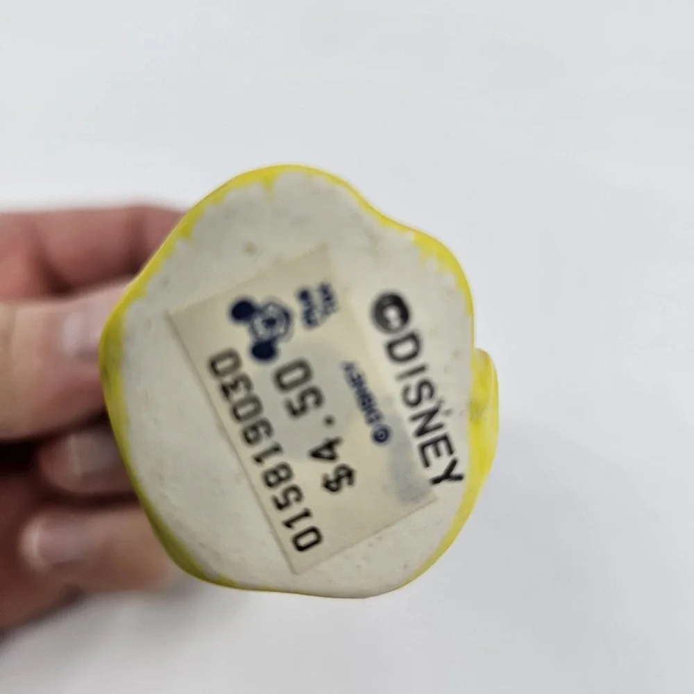 Vintage Disney Japan Snow White Ceramic Ornament with Gold Cord Very Rare Unique